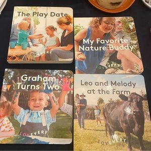 Set of 4 EUC/NWOT Lovevery books